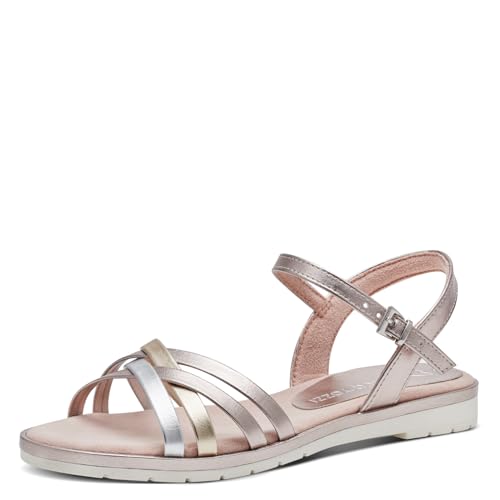 MARCO TOZZI Damen 2-28611-44 Sandalen, Rose Met Comb, 38 EU von MARCO TOZZI