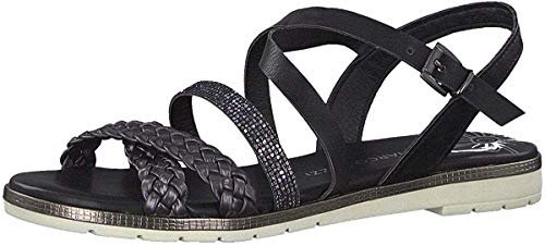 MARCO TOZZI Damen Sandaletten Da.-Sandalette 2-2-28615-22/098 098 schwarz 603854 von MARCO TOZZI