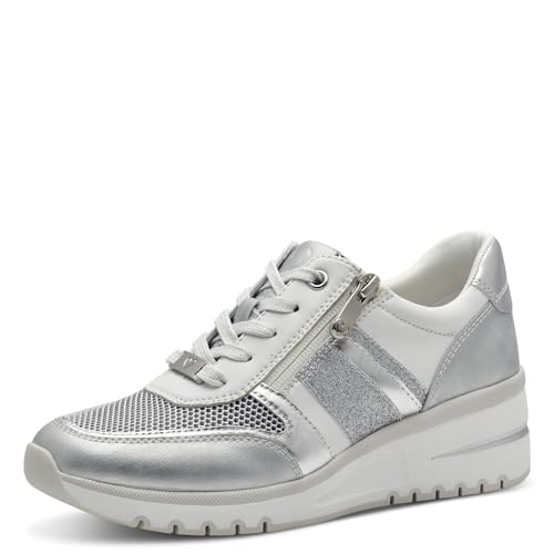 MARCO TOZZI Damen 2-23732-44 Sneaker, White Comb, 42 EU von MARCO TOZZI