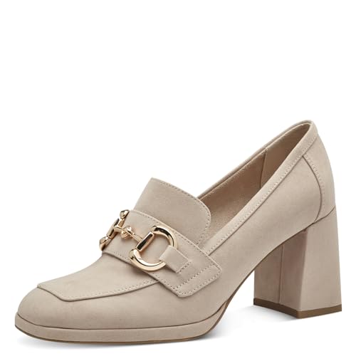 MARCO TOZZI Damen Trotteur Elegant Vegan, Beige (Dune), 41 EU von MARCO TOZZI