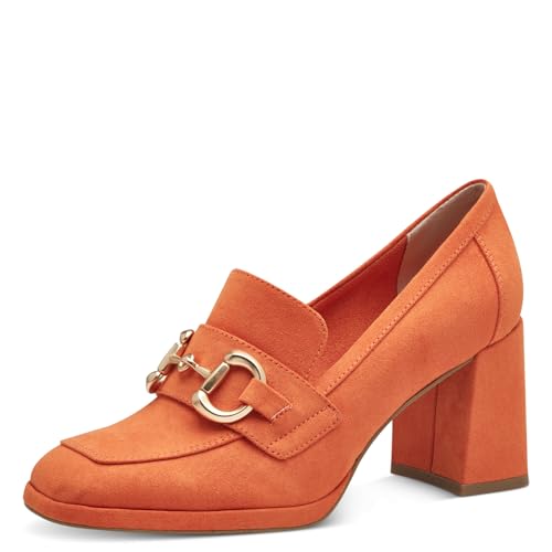 MARCO TOZZI Damen Trotteur Elegant Vegan, Orange (Orange), 39 EU von MARCO TOZZI