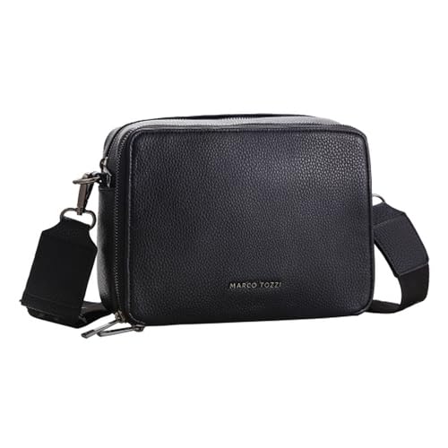 MARCO TOZZI Damen Umhängetasche by GMK trendy Handtasche 2-81006-42, Farbe:Schwarz von MARCO TOZZI