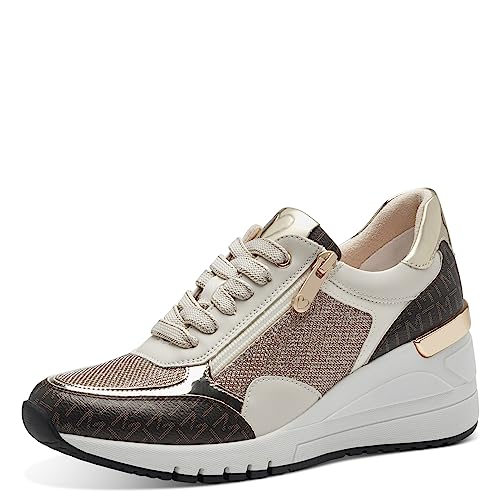MARCO TOZZI Damen 2-23723-41 Sneaker, Cream Comb, 40 EU von MARCO TOZZI