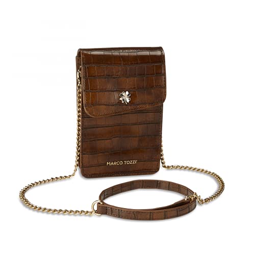 Marco Tozzi Damen by Guido Maria Kretschmer Handtasche 2-2-81000-27, Chestnut Croco von MARCO TOZZI