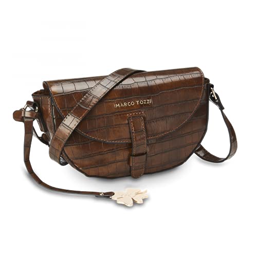 Marco Tozzi Damen by Guido Maria Kretschmer Handtasche 2-2-81002-27, Chestnut Croco, One Size von MARCO TOZZI