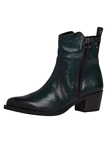 MARCO TOZZI Damen by Guido Maria Kretschmer Leder 2-2-85301-25 Stiefelette, Green Antic, 37 EU von MARCO TOZZI