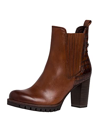 MARCO TOZZI Damen by Guido Maria Kretschmer Leder 2-2-85401-25 Stiefelette, Cognac ANT.COM, 40 EU von MARCO TOZZI