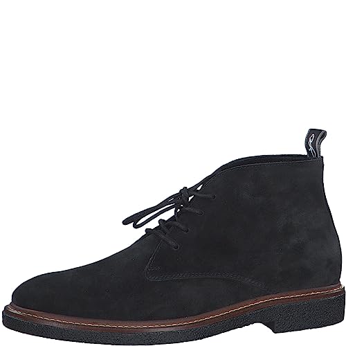 MARCO TOZZI by Guido Maria Kretschmer Herren Stiefeletten zum Schnüren aus Wildleder Elegant, Schwarz (Black), 42 von MARCO TOZZI