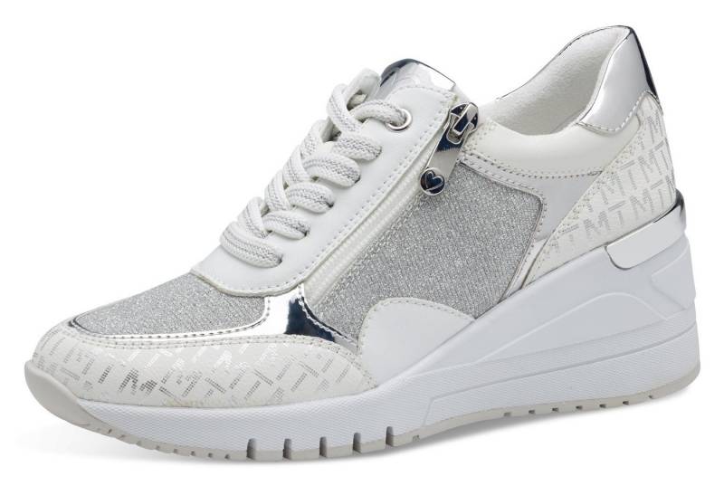 MARCO TOZZI Keilsneaker, Freizeitschuh, Halbschuh, Schnürschuh in veganer Verarbeitung von MARCO TOZZI