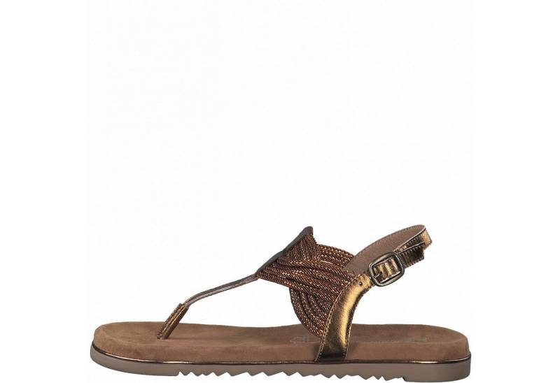 MARCO TOZZI MARCO TOZZI Damen Zehentrenner Sandale 2-28128-26-938 bronce comb Sandale von MARCO TOZZI