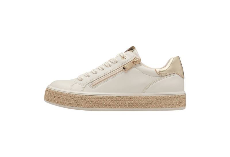MARCO TOZZI Marco Tozzi Damen Sneaker 2-23715-42-402 CREAM COMBI Sneaker von MARCO TOZZI