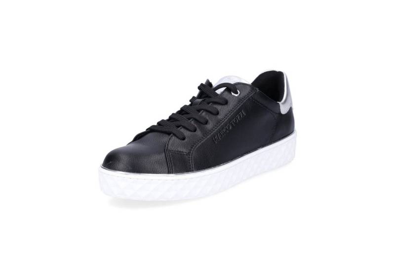MARCO TOZZI Marco Tozzi Damen Sneaker schwarz silber Sneaker von MARCO TOZZI