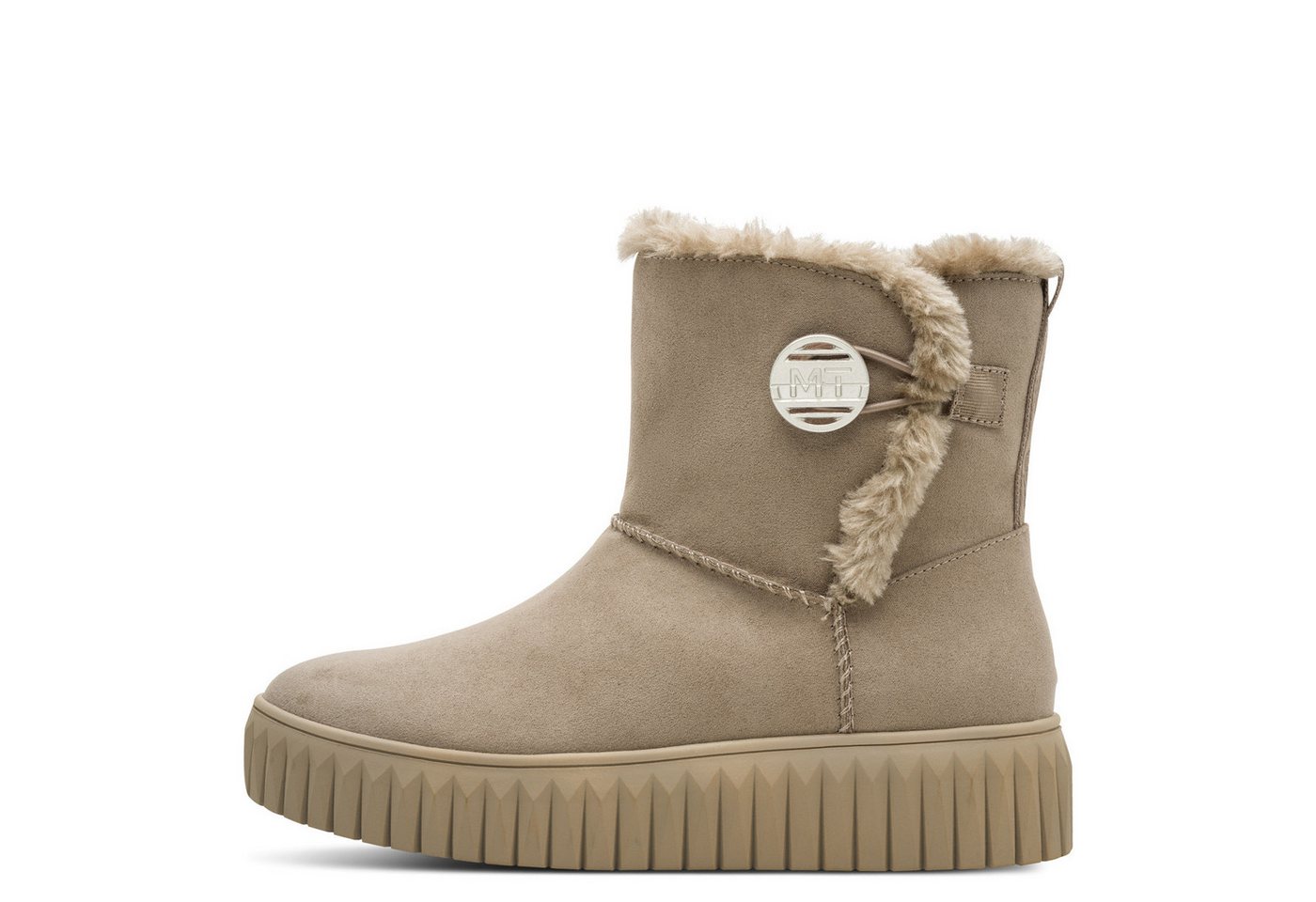 MARCO TOZZI Marco Tozzi Damen Stiefelette 2-26416-45-341 taupe Stiefelette von MARCO TOZZI