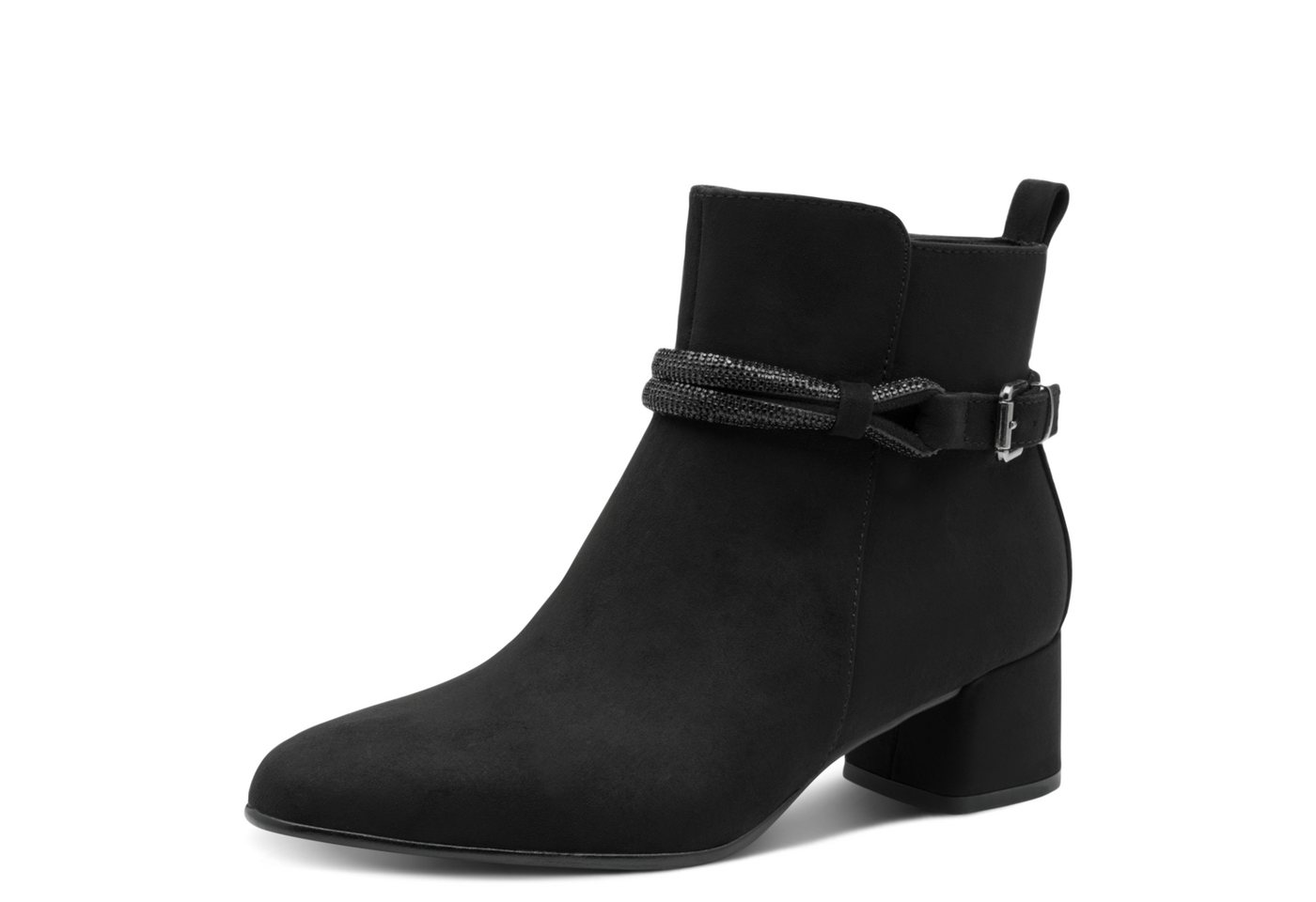 MARCO TOZZI Stiefelette, Blockabsatz, Ankleboots, Businessschuh mit eleganter Schmuckkordel von MARCO TOZZI