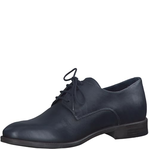 MARCO TOZZI by Guido Maria Kretschmer Herren Anzugschuhe aus Leder Oxford, Blau (Navy), 44 EU von MARCO TOZZI