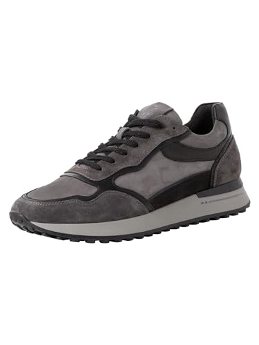 MARCO TOZZI by Guido Maria Kretschmer Herren Sneaker flach Sportlich Casual, Grau (Dk.Grey Comb), 43 EU von MARCO TOZZI