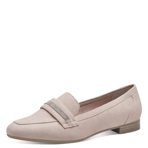 MARCO TOZZI Damen Slipper mit Glitzer Vegan, Beige (Powder), 41 EU MARCO TOZZI Damen Slipper mit Glitzer Vegan, Beige (Powder), 41 EU von MARCO TOZZI
