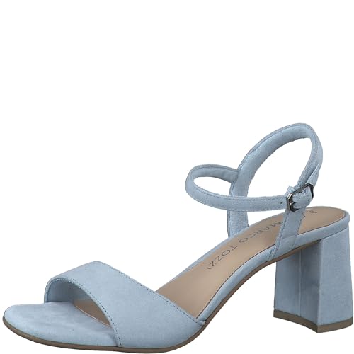 Marco Tozzi Damen, Feel ME Fußbett, weiches Innenfutter, 2-28333-42 Sandale mit Absatz, LT.Blue, 40 EU Marco Tozzi Damen, Feel ME Fußbett, weiches Innenfutter, 2-28333-42 Sandale mit Absatz, LT.Blue, 40 EU von MARCO TOZZI