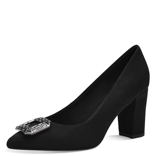 MARCO TOZZI Damen Pumps Spitz Vegan, Schwarz (Schwarz), 39 EU MARCO TOZZI Damen Pumps Spitz Vegan, Schwarz (Schwarz), 39 EU von MARCO TOZZI