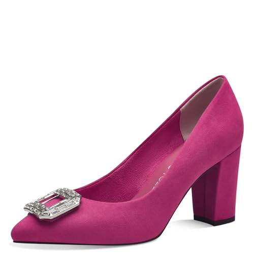 MARCO TOZZI Damen Pumps Spitz Vegan, Rosa (Pink), 37 EU von MARCO TOZZI