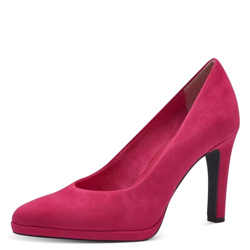 MARCO TOZZI Damen Pumps mit Trichterabsatz Vegan, Rosa (Pink), 37 EU von MARCO TOZZI