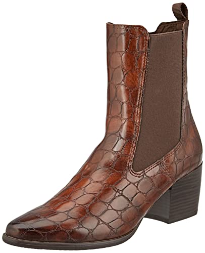 Marco Tozzi Damen 2-2-25041-29 Chelsea-Stiefel, Cognac STR, 40 EU von MARCO TOZZI