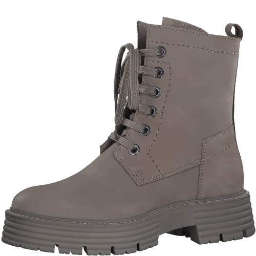 Marco Tozzi Damen 2-2-25217-29 Stiefelette, Taupe Nubuck, 37 EU von MARCO TOZZI