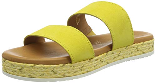 Marco Tozzi Damen 2-2-27135-26 Veloursleder Pantolette Slipper, Saffron, 37 EU von MARCO TOZZI