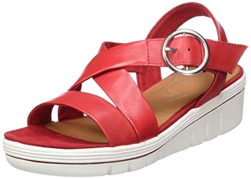 Marco Tozzi Damen 2-2-28514-24 Riemchensandalen, Rot (Chili 533), 38 EU von MARCO TOZZI