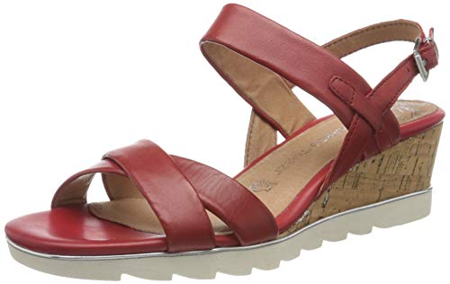 Marco Tozzi Damen 2-2-28724-24 Riemchensandalen, Rot (Chili 533), 40 EU von MARCO TOZZI