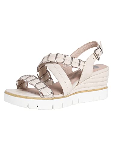 Marco Tozzi Damen 2-2-88705-28 Keilsandale, Cream Comb, 39 EU von MARCO TOZZI