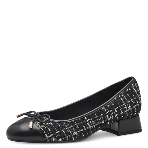 MARCO TOZZI Damen Pumps mit Schleife Elegant, Schwarz (Black Comb), 37 EU MARCO TOZZI Damen Pumps mit Schleife Elegant, Schwarz (Black Comb), 37 EU von MARCO TOZZI