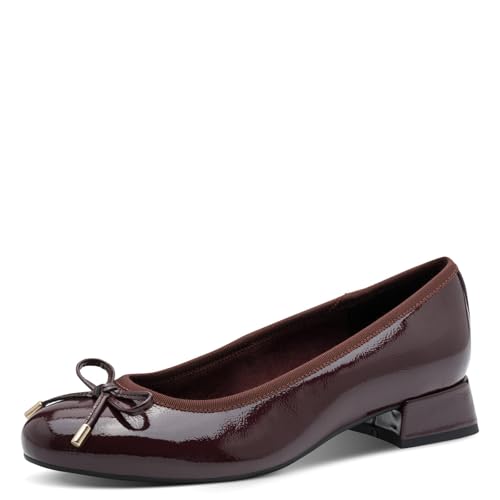 Marco Tozzi Damen 2-22208-43 Pumps, Bordeaux Pat, 42 EU von MARCO TOZZI
