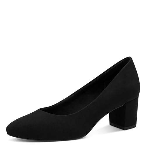 MARCO TOZZI Damen Pumps mit Blockabsatz Elegant, Schwarz (Black), 38 EU von MARCO TOZZI