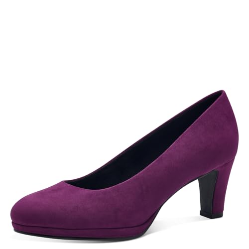 Marco Tozzi Damen 2-22450-42 Pumps, Grape, 39 EU von MARCO TOZZI