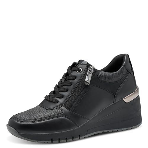 Marco Tozzi Damen 2-23702-45 Sneaker, Black Comb, 38 EU von MARCO TOZZI