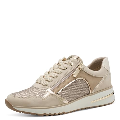 Marco Tozzi Damen 2-23703-45 Sneaker, Cream Comb, 40 EU von MARCO TOZZI