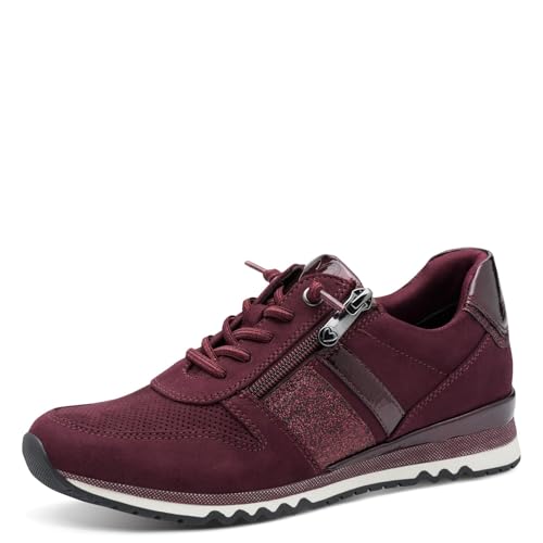Marco Tozzi Damen 2-23707-41 Sneaker, Mulberry Comb, 40 EU von MARCO TOZZI