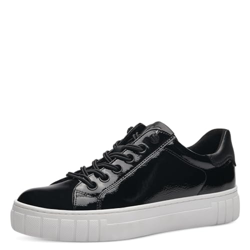 Marco Tozzi Damen 2-23717-41 Sneaker, Black PAT.CB, 40 EU von MARCO TOZZI