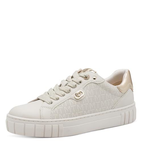 Marco Tozzi Damen 2-23727-45 Sneaker, Cream Comb, 41 EU von MARCO TOZZI