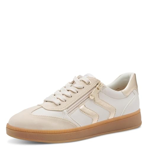 Marco Tozzi Damen 2-23739-44 Sneaker, Cream Comb, 40 EU Marco Tozzi Damen 2-23739-44 Sneaker, Cream Comb, 40 EU von MARCO TOZZI