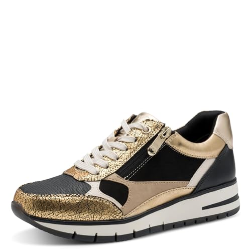 Marco Tozzi Damen 2-23744-45 Sneaker, Black Comb, 38 EU von MARCO TOZZI