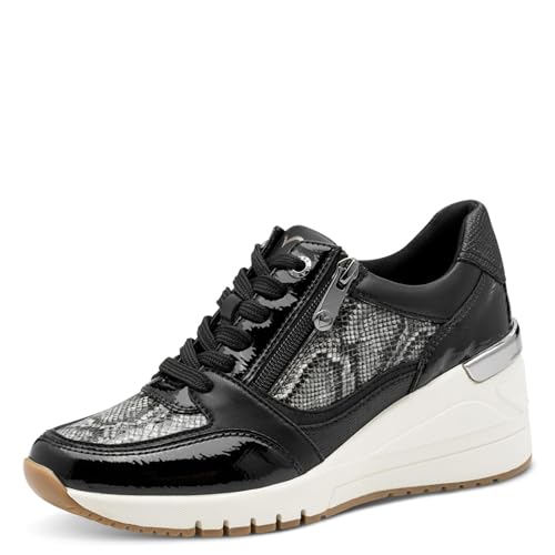 Marco Tozzi Damen 2-23765-45 Sneaker, Black Comb, 39 EU von MARCO TOZZI