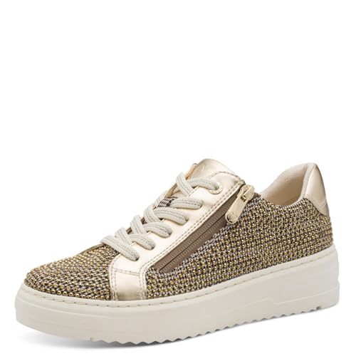 Marco Tozzi Damen 2-23775-45 Sneaker, Gold Comb, 39 EU von MARCO TOZZI