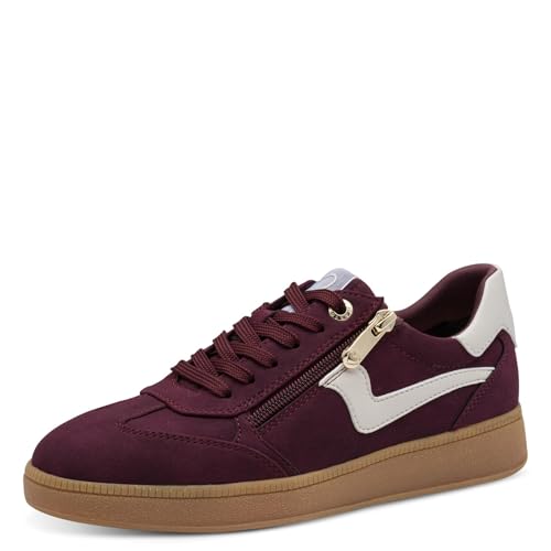Marco Tozzi Damen 2-23777-45 Sneaker, Vino Comb, 42 EU von MARCO TOZZI