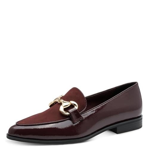 Marco Tozzi Damen 2-24216-45 Slipper, Bordeaux PAT.C, 38 EU von MARCO TOZZI