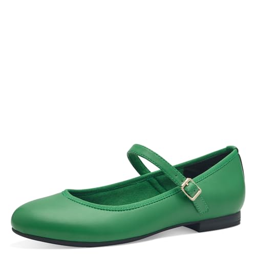 MARCO TOZZI Damen Ballerinas mit Riemchen Vegan, Grün (Green), 40 EU MARCO TOZZI Damen Ballerinas mit Riemchen Vegan, Grün (Green), 40 EU von MARCO TOZZI