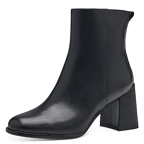 MARCO TOZZI Damen Stiefeletten mit Absatz Elegant, Schwarz (Black), 41 von MARCO TOZZI