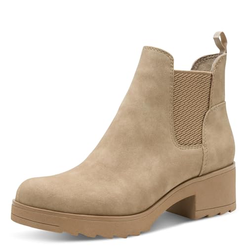 Marco Tozzi Damen 2-25806-41 Chelsea-Stiefel, Dune, 40 EU von MARCO TOZZI