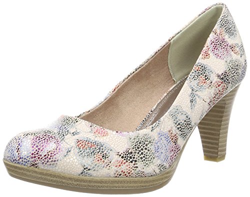 Marco Tozzi Damen 22436 Pumps, Pink (Rose Flower 584), 38 EU von MARCO TOZZI